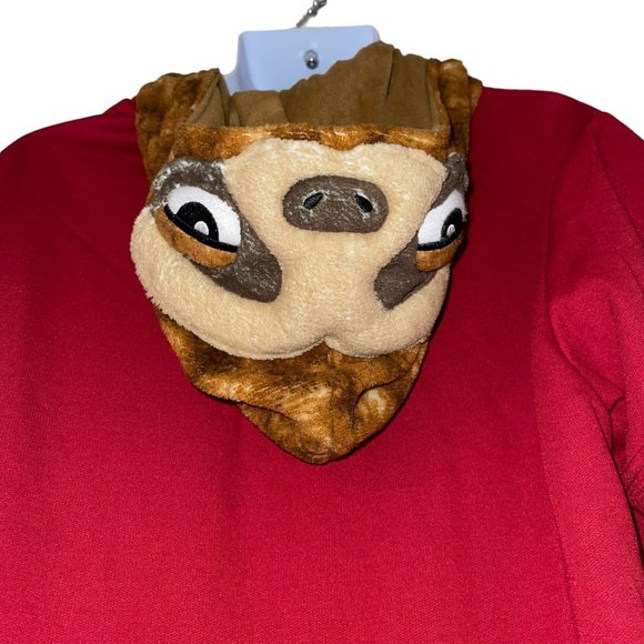 Briefly Stated The Sloth Unionsuit Mens L Costume Pajamas PJs Halloween - Picture 8 of 10